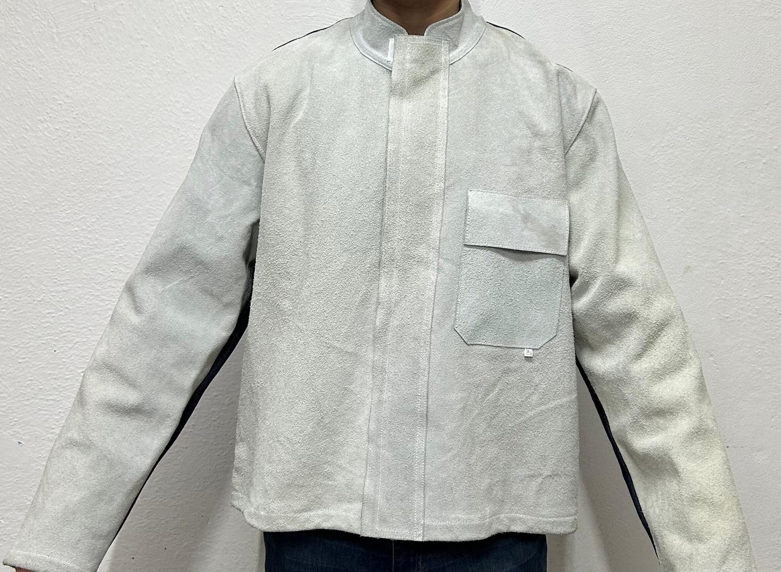 ELT3-Deri Kaynakçı Ceketi